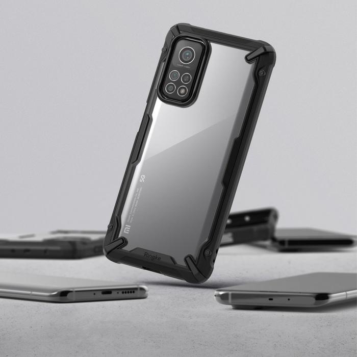 UTGATT5 - Ringke Fusion Skal Xiaomi Mi 10T Pro / Xiaomi Mi 10T - Svart