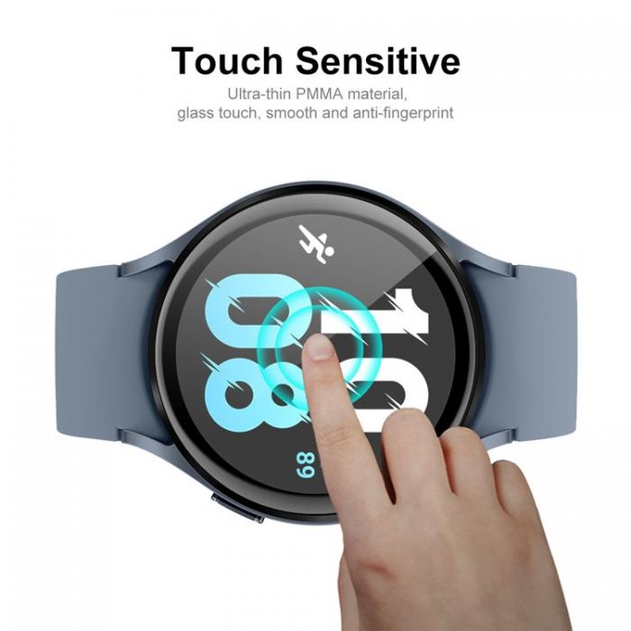 HAT PRINCE - [2-Pack] ENKAY Galaxy Watch 5 (44mm) Hrdat Glas Skrmskydd 3D Curved
