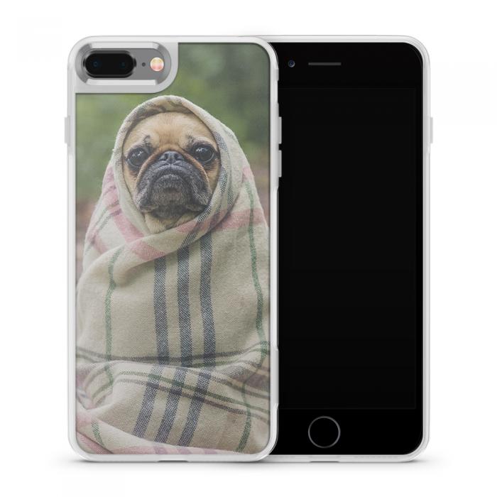 UTGATT5 - Fashion mobilskal till Apple iPhone 8 Plus - Pugs