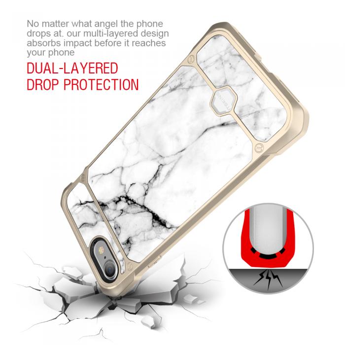 UTGATT5 - Itskins Lust Skal till iPhone 7/8/SE 2020 - Gold