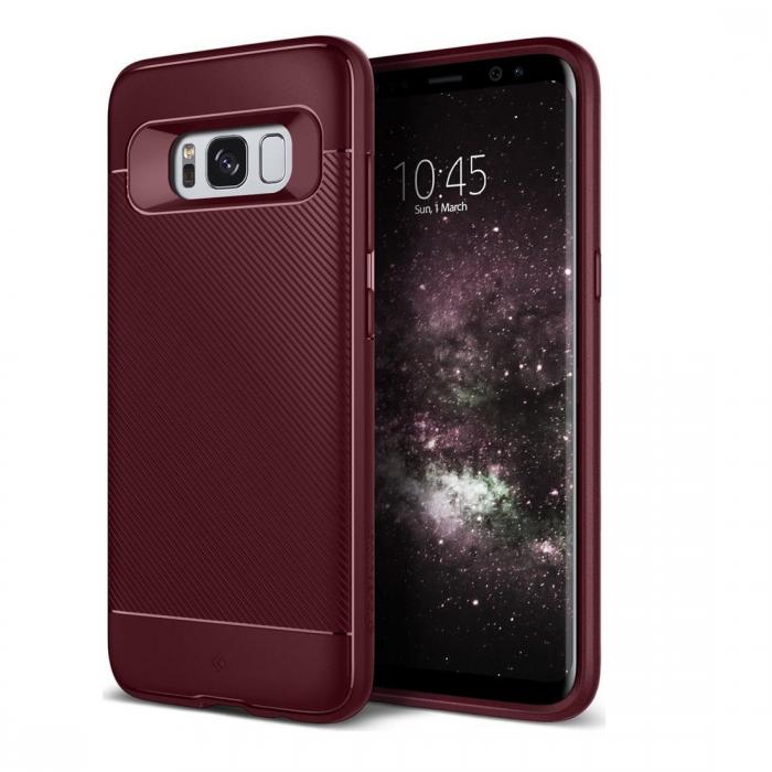 UTGATT4 - Caseology Vault II Skal till Samsung Galaxy S8 Plus - Burgundy