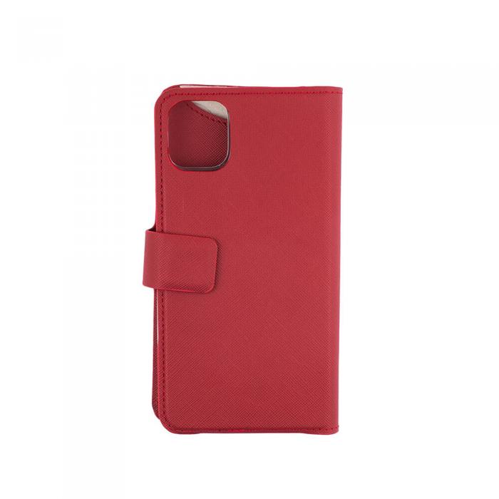 Onsala - Onsala Mobilfodral Saffiano Red iPhone 12 Mini