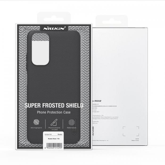 Nillkin - Nillkin Xiaomi Redmi Note 11/11S Skal Super Frosted Shield - Vit