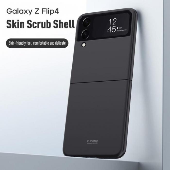 A-One Brand - Galaxy Z Flip 4 Skal Rubberized - Vit