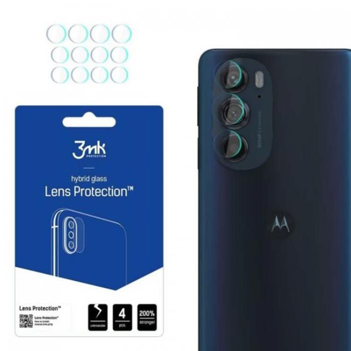 3MK - 3MK Motorola Edge 30 Kamera Linsskydd i Hrdat Glas