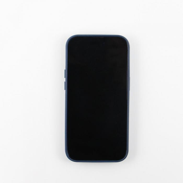 OEM - Lderfodral Mrkbl med Stark Magnet fr iPhone 13