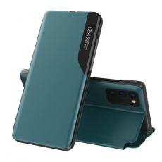 Ruhtel - Eco Leather View Fodral Galaxy A72 - Grön