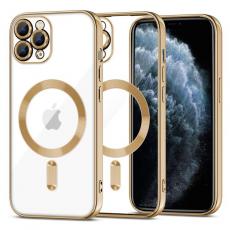 Tech-Protect - Tech-Protect iPhone 11 Pro Mobilskal Magsafe Shine - Guld
