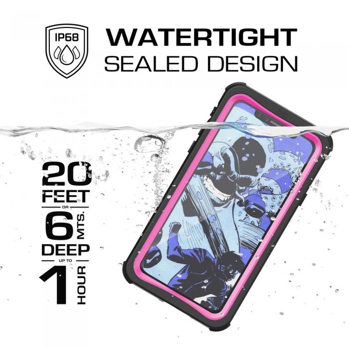 UTGATT5 - Ghostek Nautical 2 Vattenttt Skal till iPhone X - Rosa
