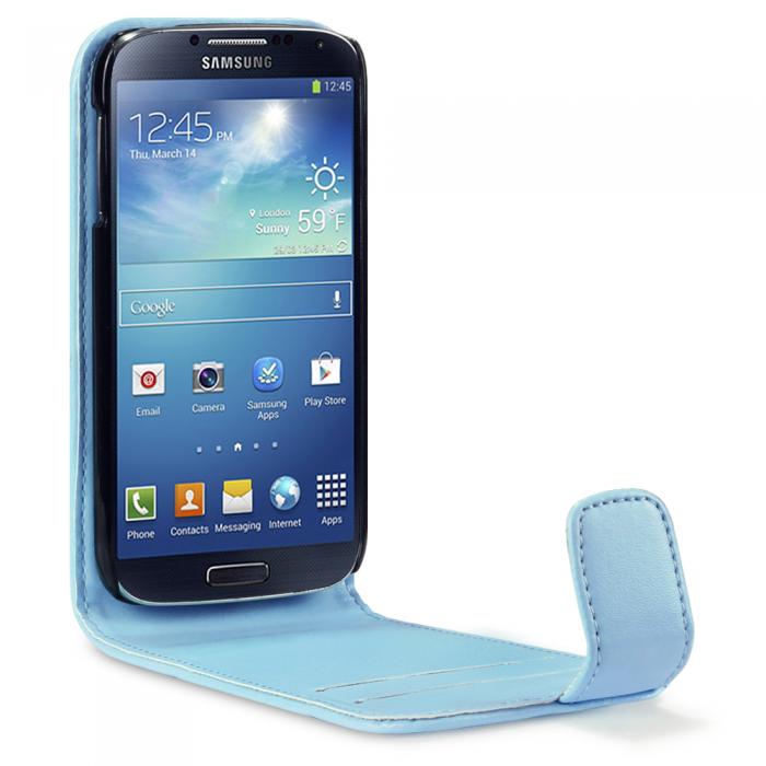 UTGATT4 - Flipfodral till Samsung Galaxy S4 i9500 - Bl