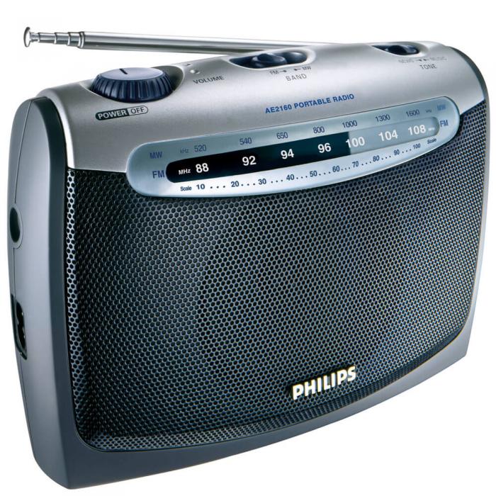 UTGATT5 - Philips Portabel radio analog AE2160