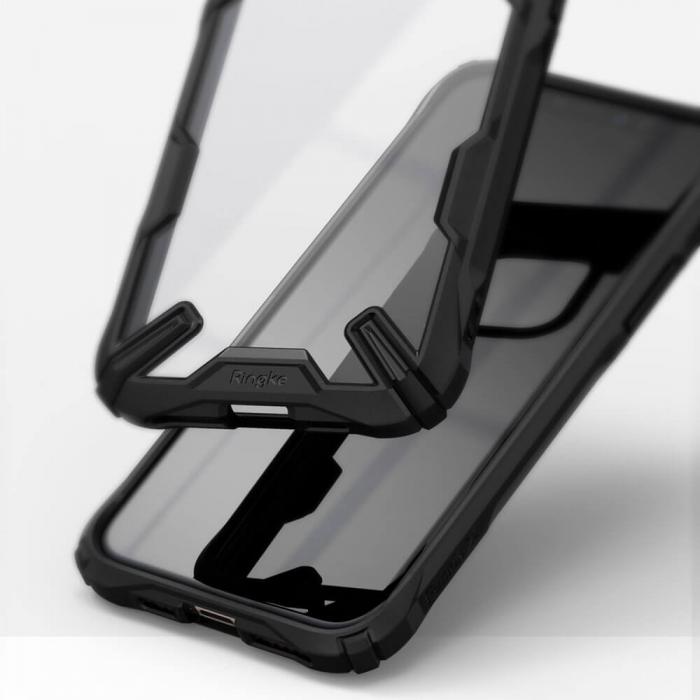 UTGATT1 - Ringke Fusion X Matte PC skal Bumper iPhone 11 Pro Svart