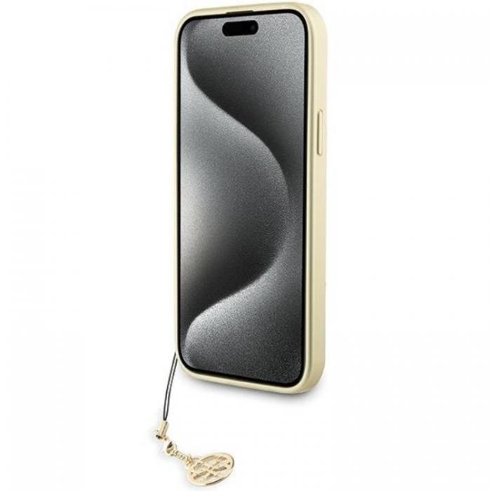Guess - Guess iPhone 15 Pro Max Mobilskal 4G Charms Collection - Gr