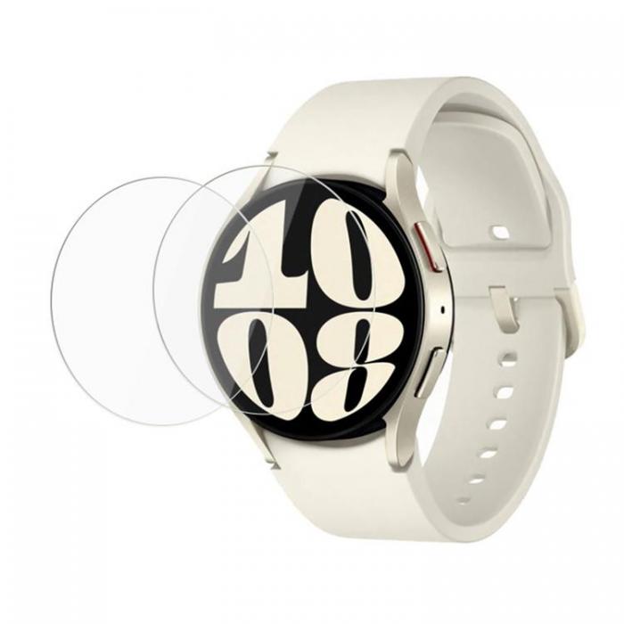 A-One Brand - [2-PACK] Galaxy Watch 6 Classic (43mm) Hrdat Glas Skrmskydd - Clear