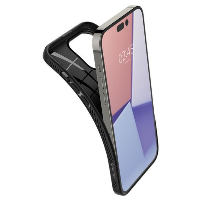 Spigen - Spigen iPhone 14 Pro Max Skal Liquid Air - Matte Svart