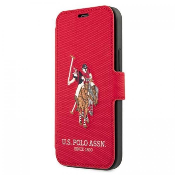 US Polo - US Polo Polo Embroidery Collection Fodral iPhone 12 / 12 Pro - Rd