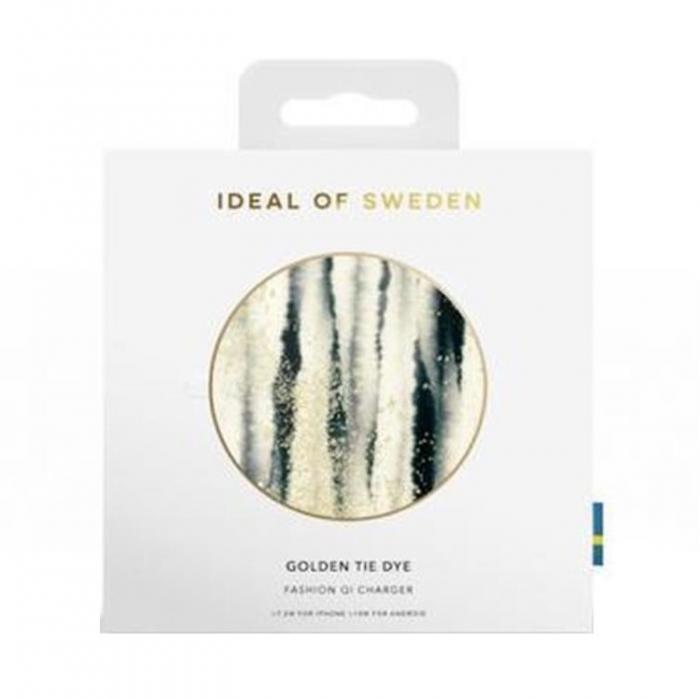 iDeal of Sweden - Ideal Of Sweden Qi Trdls Laddare - Golden Tie Dye
