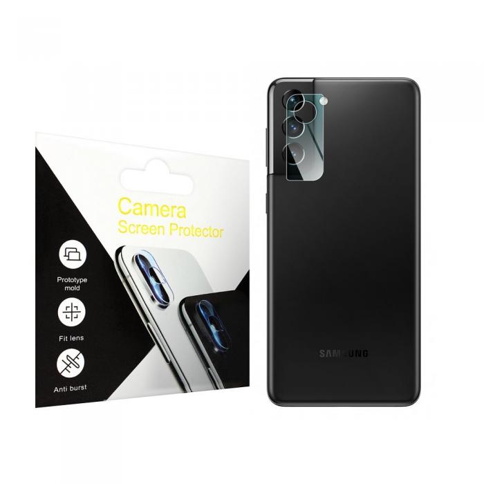 A-One Brand - Galaxy S21 Kameralinsskydd i Hrdat Glas