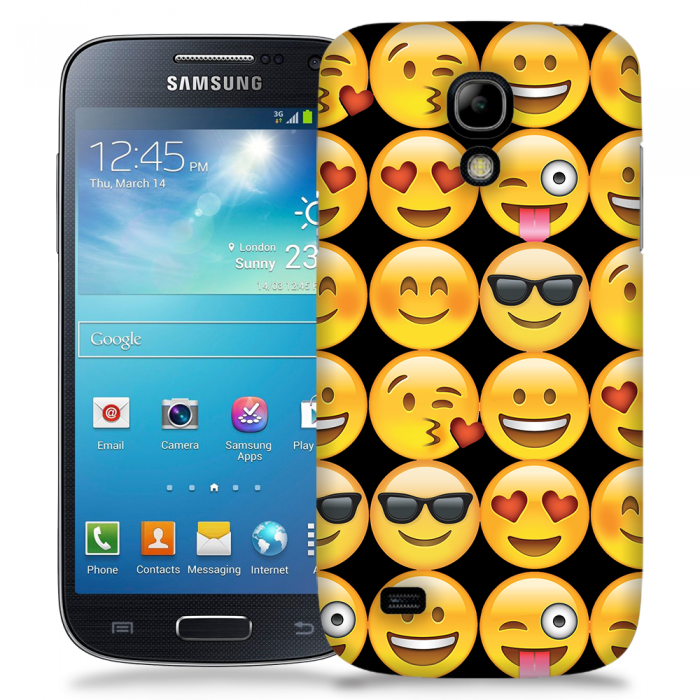 UTGATT5 - Skal till Samsung Galaxy S4 Mini - Emoji - Smileys