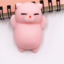 Fidget Toys - Mochi Toys Animals - Squishy Fidget - 4-Pack - Rosa