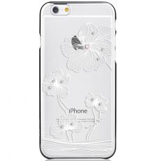 Comma - Comma BaksideSkal till Apple iPhone 6 / 6S - Silver Blommor