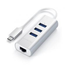 Satechi - Satechi USB-C hubb av aluminium - Silver