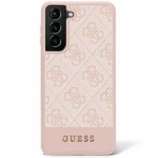 Guess - Guess Galaxy S23 Skal 4G Stripe Collection - Rosa