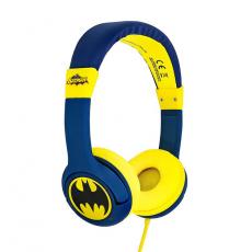 BATMAN - BATMAN Hörlurar Junior On-Ear 85dB Batlogo - Blå