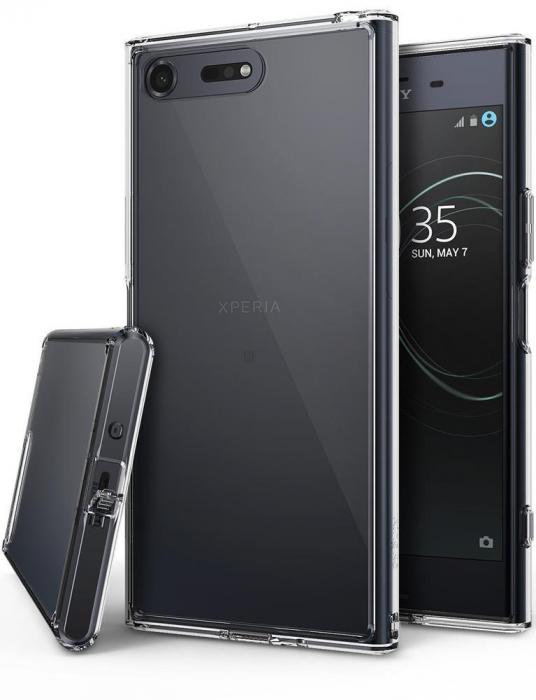 UTGATT5 - Ringke Fusion Skal till Sony Xperia XZ Premium - Clear