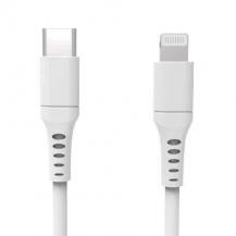 GEAR - GEAR Laddkabel USB-C till Lightning 3m Vit MFI C94