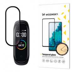Wozinsky - Wozinsky Xiaomi Mi Band 5/6 Skärmskydd härdat glas - Svart