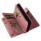 A-One Brand - iPhone 14 Pro Plnboksfodral KT Zipper - Rosa