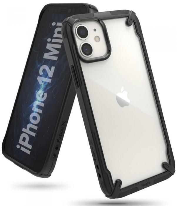 UTGATT4 - Ringke Fusion X iPhone 12 mini Svart