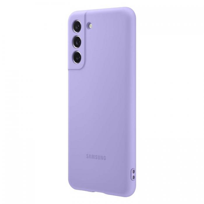 UTGATT5 - Samsung Silicone Skal Galaxy S21 FE - Lavender