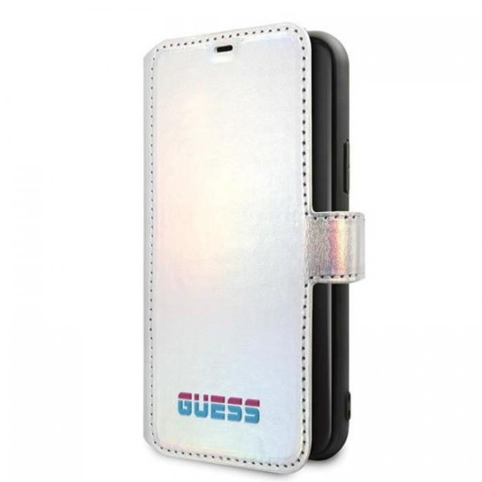 Guess - Guess Iridescent Fodral iPhone 11 Pro - Silver