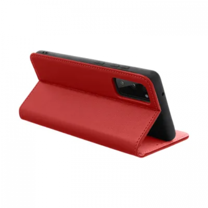 A-One Brand - Xiaomi Redmi 13C Plnboksfodral Smart Pro - Burgundy