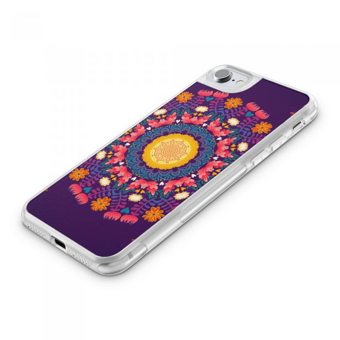 UTGATT5 - Fashion mobilskal till Apple iPhone 8 Plus - Orientalisk blomma