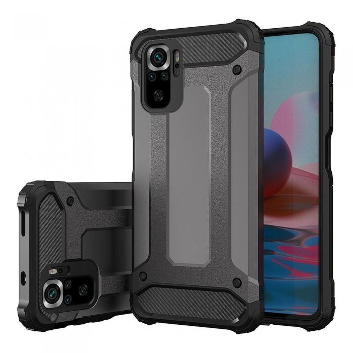 Forcell - ARMOR Skal Xiaomi Redmi Note 10 Pro/Pro Max - Svart