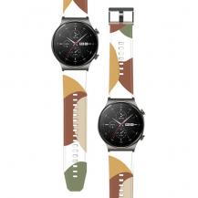 Ruhtel - Moro Strap Armband kompatibelt med Huawei Watch GT 2 Pro