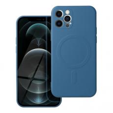 A-One Brand - iPhone 12 Pro Magsafe Skal Silikon - Blå