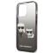 KARL LAGERFELD - Karl Lagerfeld iPhone 13 Pro Skal Gradient Ikonik Karl & Choupette - Svart