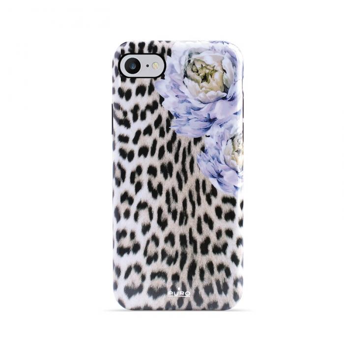 UTGATT5 - Puro - Sweet Leopard Leo Peonies Cover iPhone 6/7/8/SE 2020