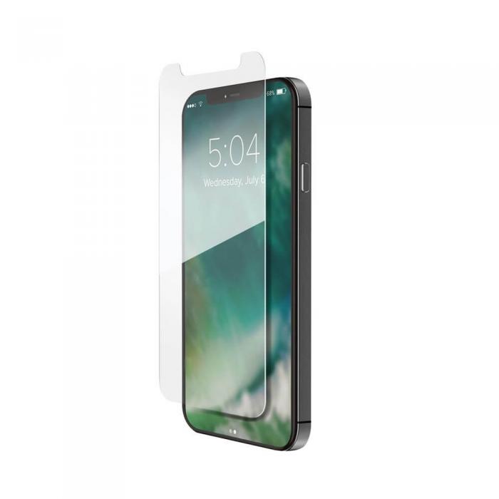 UTGATT5 - XQISIT Tough Flat hrdat glas till iPhone 12 mini Transparent