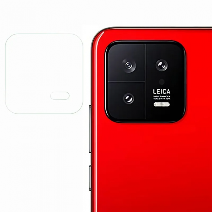 A-One Brand - [1-Pack] Xiaomi 13 Pro Kameralinsskydd i Hrdat glas - Clear