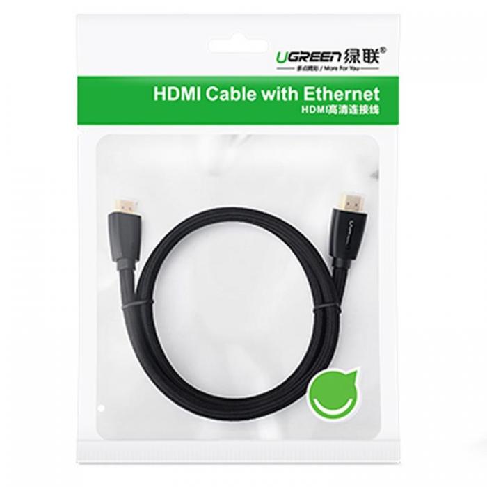 UTGATT5 - Ugreen HDMI 2.0 4K UHD Kabel 1.5m (HD118) - Svart