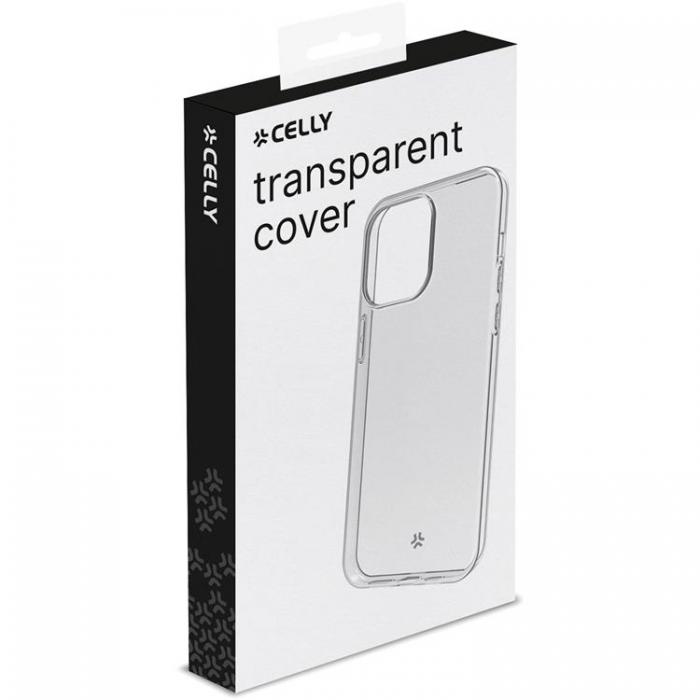 Celly - Celly iPhone 15 Mobilskal Gelskin TPU - Clear