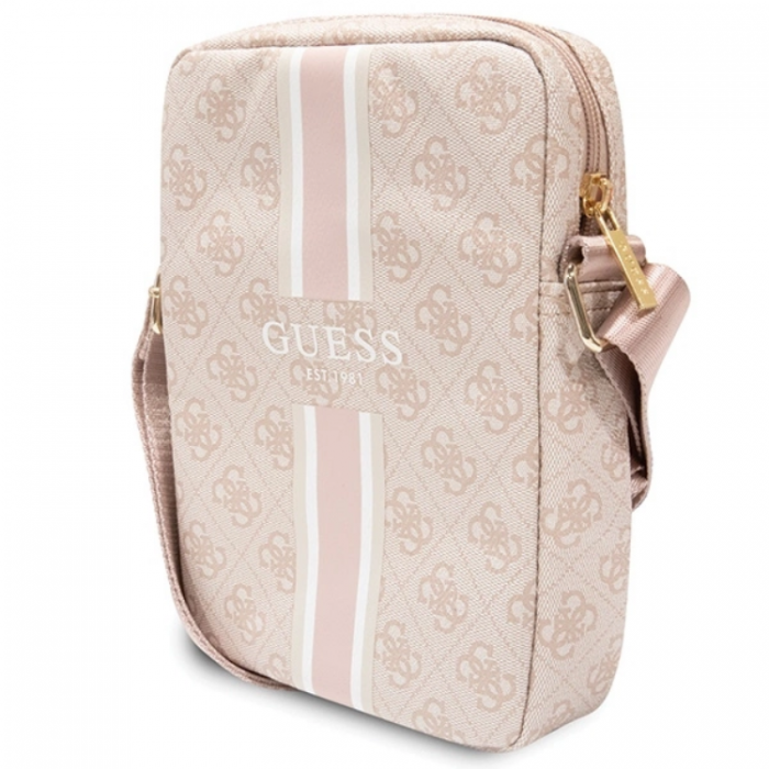 Guess - Guess Tablet Fodral 8'' 4G Stripes - Rosa