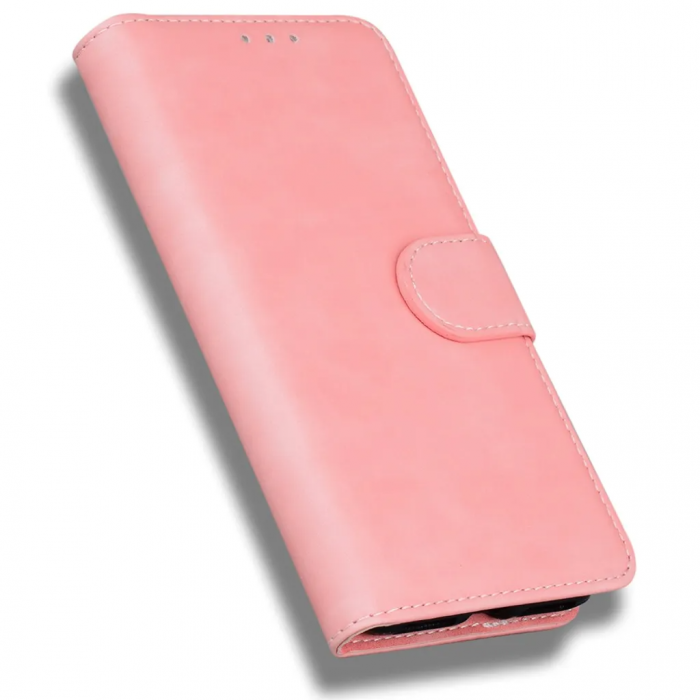 Taltech - iPhone 15 Plus Plnboksfodral Praktiskt - Rosa