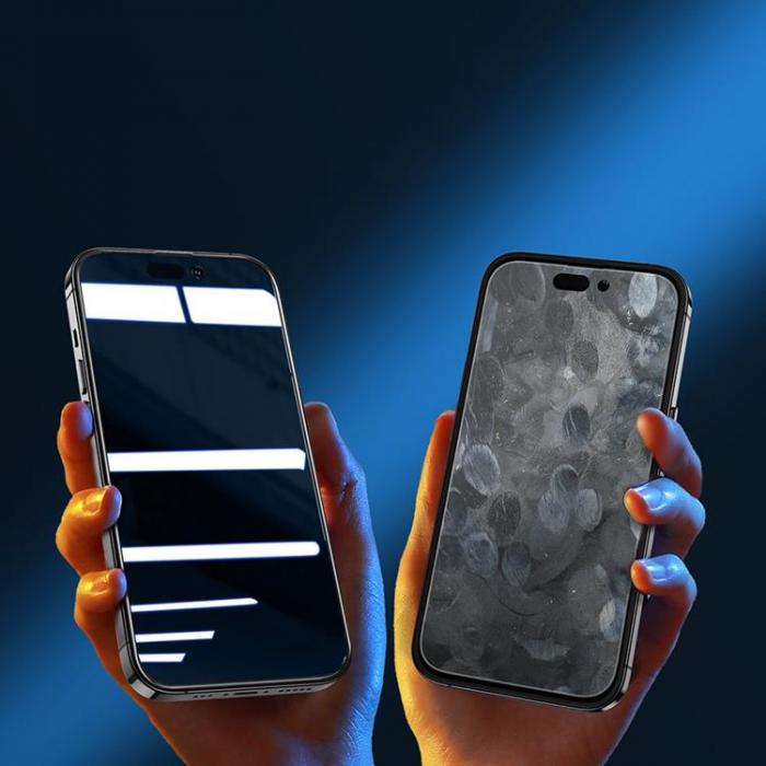 Joyroom - Joyroom iPhone 14 Pro Max Skrmskydd i Hrdat glas Knight 2.5D Privacy