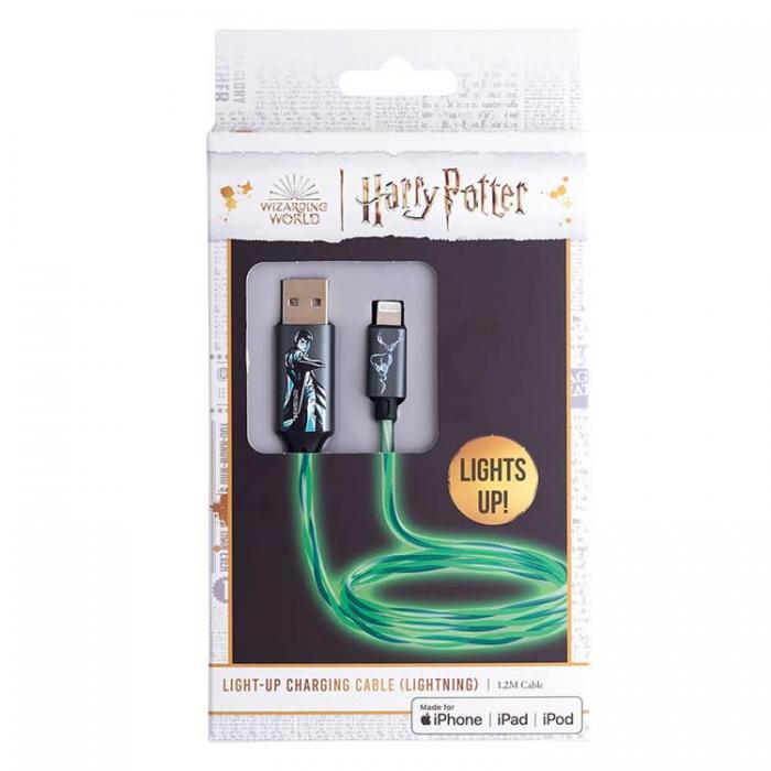 Harry Potter - Harry Potter USB A Till Lightning Kablar (1.2m) - Patronus